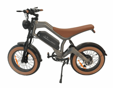 DYU M20 20-tommer terrængående elektrisk cykel - 48V 18,2Ah litiumbatteri - Offroad mountainbike med elektrisk assistance og affjedring