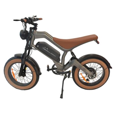 DYU Zonveer M20 - Fabriksdirekte: 1500W peak elcykel med 55 km/t, 48V 18,2Ah batteri, 100 km rækkevidde (PAS), 20×4.0" fedtdæk, affjedring & Shimano 7-gear - til eventyr og pendling