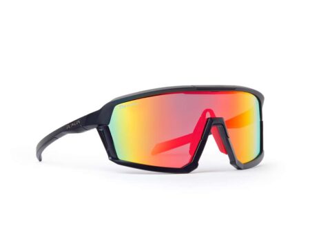 Demon Gravel - Cykelbrille - Med Kategori 3 Linser - Sort/Rød