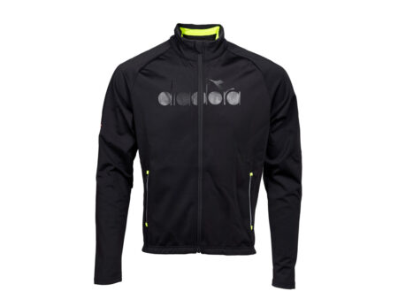 Diadora Firenze cykeltrøje langærmet sort/neon