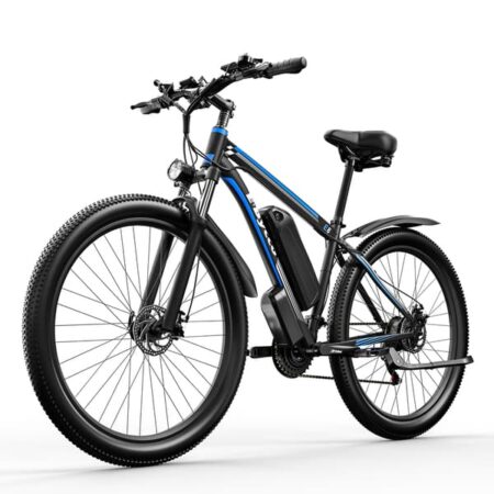 E-BYCCO E8 29'' elcykel, 750W motor, maks. 48 km/t, 17,5AH batteri, 21 gear, skivebremser