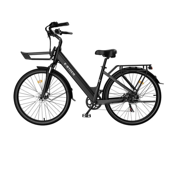E-BYCCO V1 elcykel 250W, 36V 15,6Ah, 25 km/t - 28×1,5-tommer dæk - Regulator-kompatibel pendlermodel - Sort E-BYCCO V1 elcykel 250W, 36V 15,6Ah, 25 km/t - 28×1,5-tommer dæk - Regulator-kompatibel pendlermodel - Sort