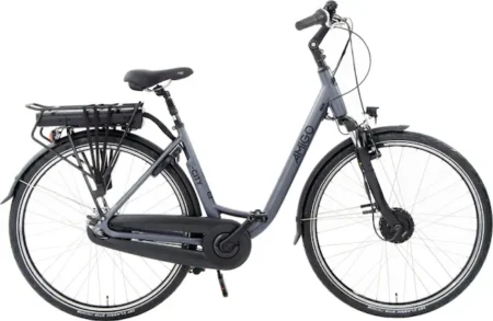 E-City S2 504Wh 28 Tommer 48 cm Dame 7SP Rullebremser Matgrå