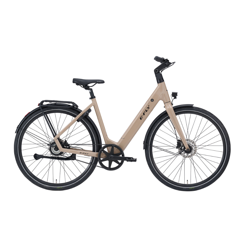 E-FLY Eos Shopping Toffee Brown - Beige - 48 - Cykel E-FLY Eos Shopping Toffee Brown - Beige - 48 - Cykel