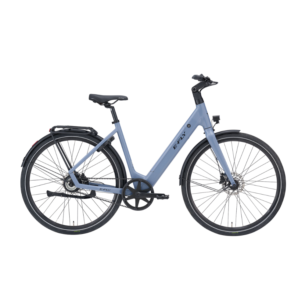 E-FLY Eos Shopping Velvet Blue Matt - Blue - 52 - Cykel E-FLY Eos Shopping Velvet Blue Matt - Blue - 52 - Cykel