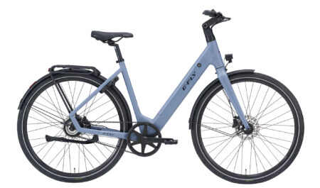 E-FLY Eos Shopping Velvet Blue Matt Remtræk Letvægtselcykel-48 cm