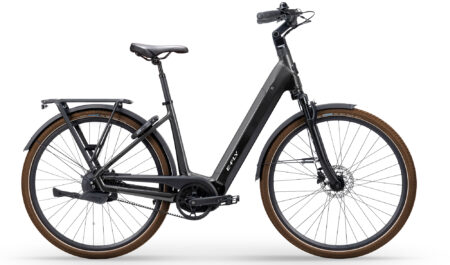E-Fly - E - FLY Rhea - Black Matt - 48 cm - Elcykel