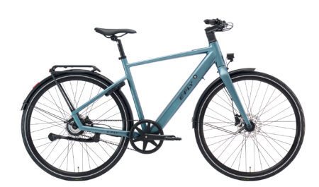 E-Fly Eos Herre Galaxy Grey Metallic Remtræk Letvægtselcykel-58 cm