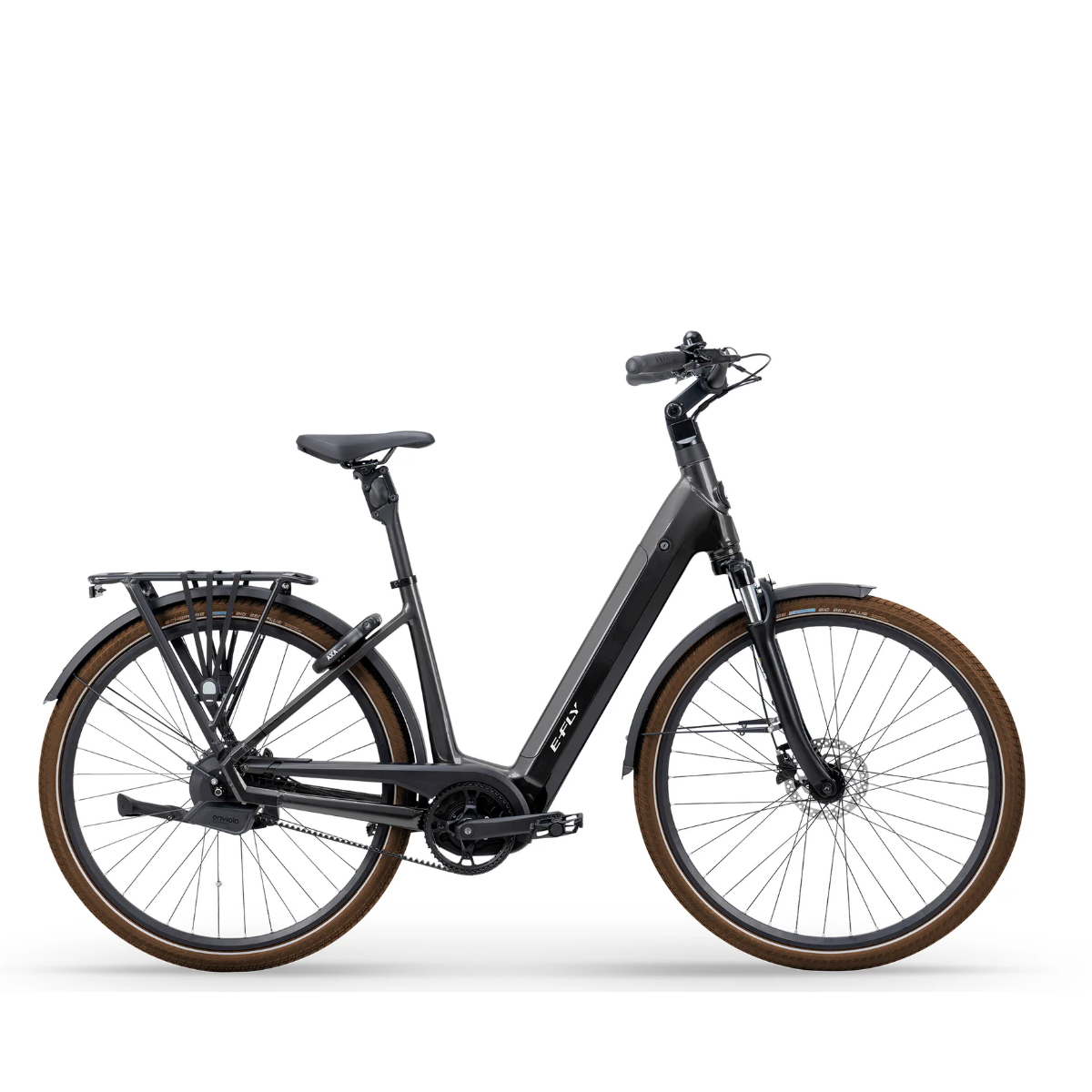 E-Fly Rhea - Black/Matt - 48cm - Cykel E-Fly Rhea - Black/Matt - 48cm - Cykel