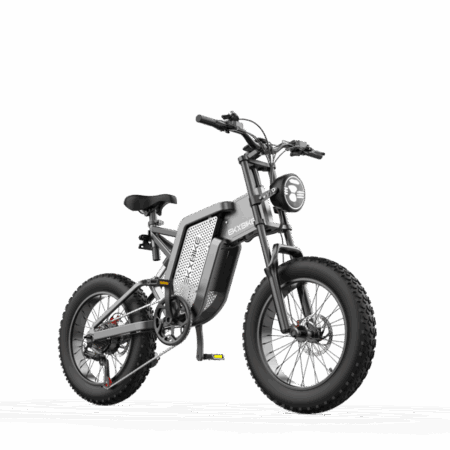 EKX X20 Elcykel 48V 35Ah Lithiumbatteri - Mountainbike til Voksne, 20-tommer Mountain E-Bike, Herre Mopedvejcykel