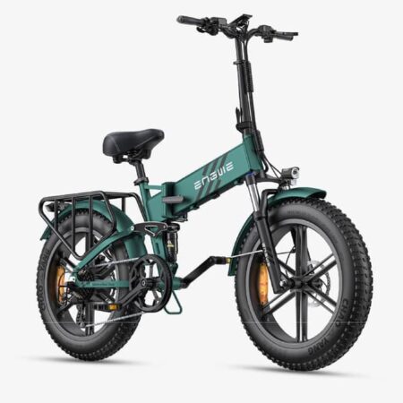 ENGWE ENGINE PRO 2.0 52V 16Ah batteri, 750W motor, 75Nm drejningsmoment, 20*4.0 tommer dæk, hydraulisk bremse elektrisk cykel-grøn
