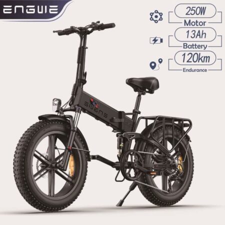 ENGWE ENGINE X Foldbar elcykel 250W 48V13AH Lithiumbatteri Voksen Elcykel 20*4,0 tommer tykt dæk Mountainbike Mountainbike Mountainbike