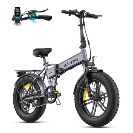 ENGWE EP-2 BOOST Sammenklappelig Elcykel ✅ Gratis Hurtig Levering 5-8 Dage - 250W, 120 km Rækkevidde, Momentsensor
