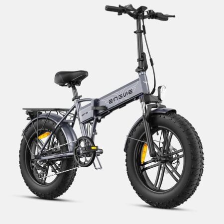 ENGWE EP-2 BOOST elcykel 48V 13Ah batteri, 250W motor, 55Nm drejningsmoment, 20*4,0 tommer dæk, 120km rækkevidde elcykel - grå