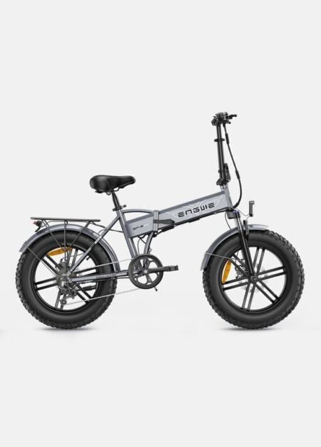 ENGWE EP-2 BOOST elektrisk cykel 48V 13Ah batteri, 250W motor, 20 * 4,0 tommer dæk, 120 km rækkevidde, 55 nm drejningsmoment elektrisk cykel - grå
