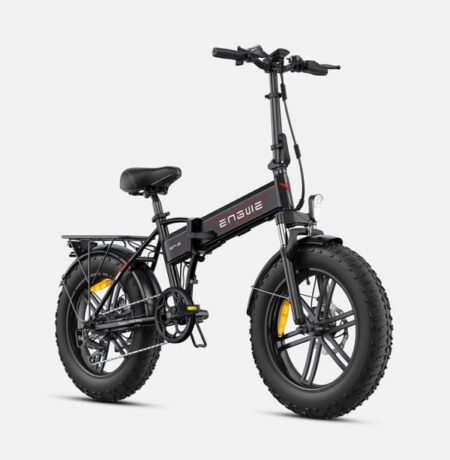 ENGWE EP-2 Boost foldbar elcykel 250W, 20''* 4'' terrængående dæk, 48V13Ah aftageligt batteri, rækkevidde op til 120 km, Shimano 7-trins