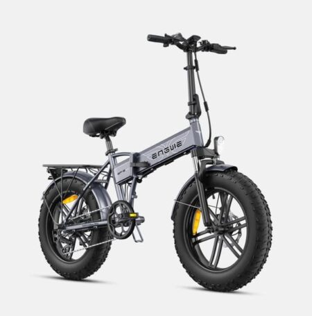 ENGWE EP-2 Boost foldbar elektrisk cykel 250W, 20''* 4'' terrængående dæk, 48V13Ah batteri, maksimalt drejningsmoment 55Nm (med boost-knap), grå