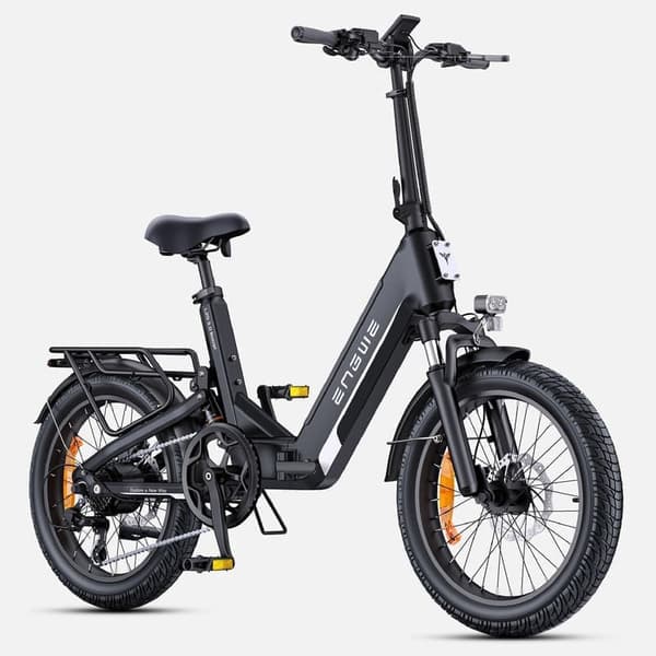 ENGWE L20 3.0 BOOST 48V 13.5Ah batteri, 250W motor, hurtig opladning, 135 km rækkevidde, 20 * 3.0 tommer dæk elektrisk cykel - sort ENGWE L20 3.0 BOOST 48V 13.5Ah batteri, 250W motor, hurtig opladning, 135 km rækkevidde, 20 * 3.0 tommer dæk elektrisk cykel - sort