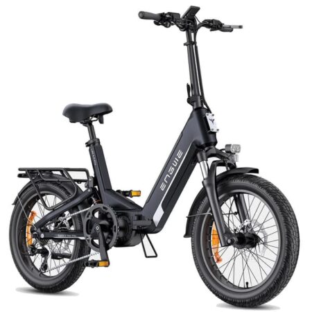 ENGWE L20 3.0 Pro - Fällbar elcykel 20 tum - Avtagbart batteri 48 V 15 Ah - Rækkevidde 120 kilometer - Sort