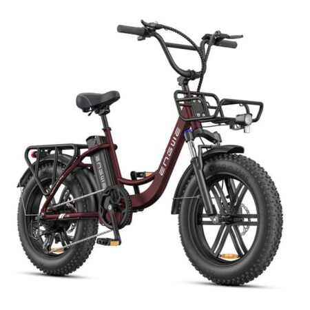 ENGWE L20 Boost Elcykel 250W 75Nm, 48V 13Ah Batteri, Op til 126 km Rækkevidde, 20×4,0" Dæk til By & Eventyr