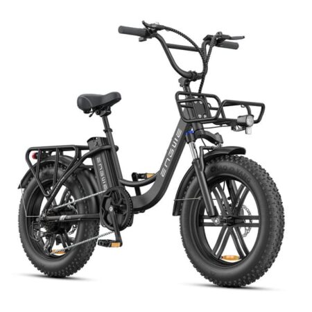 ENGWE L20 Boost Elcykel til Voksne, Op til 126 km Rækkevidde, Lav Indstigning, 250W Motor, 20×4.0 Fat Tire-dæk, Perfekt til Pendling og Hverdagsbrug