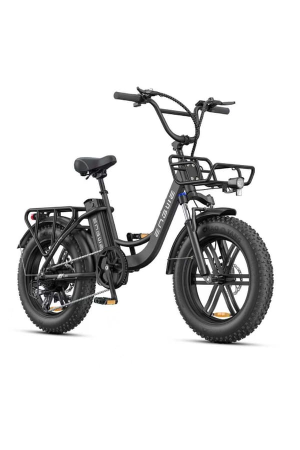ENGWE L20 Boost elcykel 48V 13AH Batteri, 250W motor, hastighed 25 km/t, rækkevidde 126 km, 20*4,0 tommer tykke dæk Elcykel sort ENGWE L20 Boost elcykel 48V 13AH Batteri, 250W motor, hastighed 25 km/t, rækkevidde 126 km, 20*4,0 tommer tykke dæk Elcykel sort