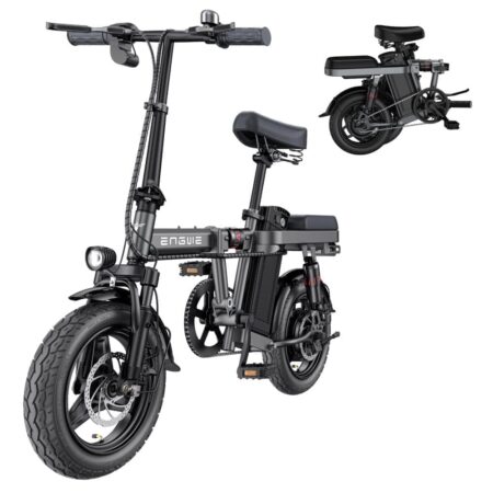 ENGWE T14 Elcykel, Maks hastighed 25 km/t, 250W Motor, 30N·m Moment, 14x2.125 Dæk, 48V 10Ah Lithiumbatteri,25 km Elektrisk tilstand,42 km PAS tilstand