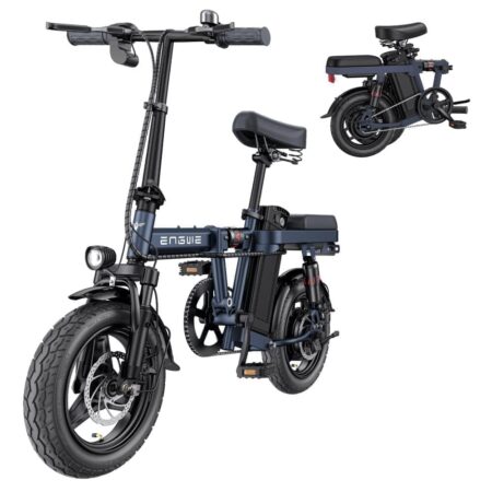 ENGWE T14 Elcykel, Maks hastighed 25 km/t, 250W Motor, 30N·m Moment, 14x2.125 Dæk, 48V 10Ah Lithiumbatteri,25 km Elektrisk tilstand,42 km PAS tilstand