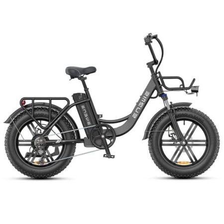El-bycykel ENGWE L20 BOOST, Step-Thru, Sort