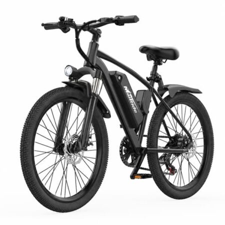 Elcykel 26" Mairide Q7, 36V 10Ah, 7-gear, Sort
