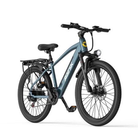 Elcykel Aairsk S800, aftageligt batteri, blå