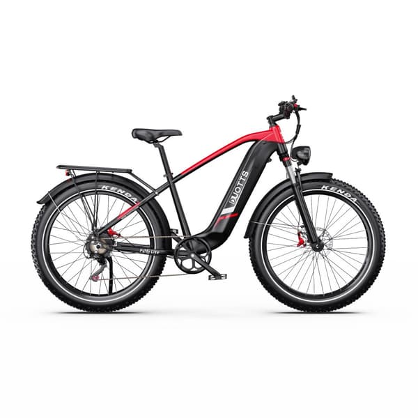 Elcykel DUOTTS F26 Lite, 26" tykke dæk, Sort Elcykel DUOTTS F26 Lite, 26" tykke dæk, Sort