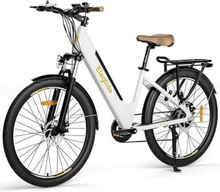 Elcykel - Eleglide - T1 Step-Thru - 27,5 tommer - 36 V 13 Ah - Rækkevidde 100 km