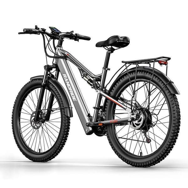 Elcykel - RANDRIDE - YG90A - 1000 W - Batteri 48V 17Ah - Fuld affjedring - Hjul 27,5" Elcykel - RANDRIDE - YG90A - 1000 W - Batteri 48V 17Ah - Fuld affjedring - Hjul 27,5"