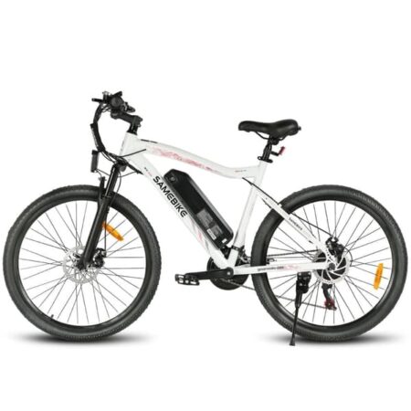 Elcykel til pendler SAMEBIKE SY26-II, 21 gear, hvid