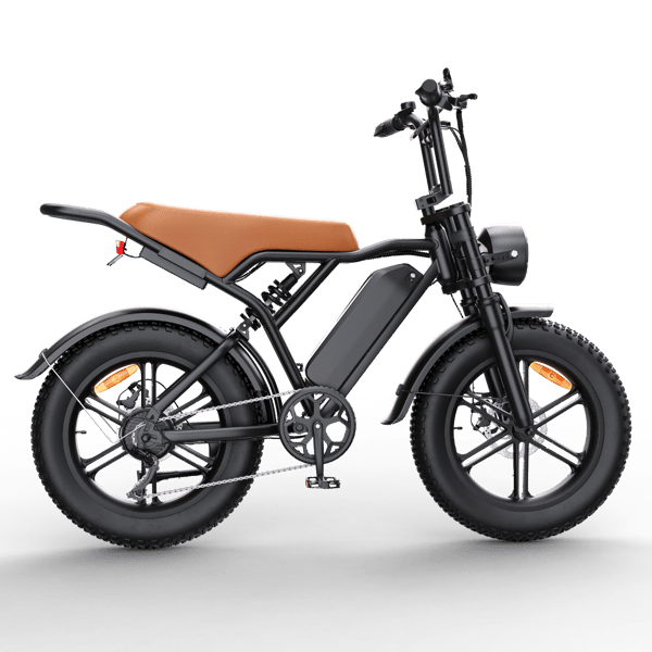 Electric Bike UPLEE G20, 48V 15.6AH Removable Battery, 20" Fat Bike, Black Electric Bike UPLEE G20, 48V 15.6AH Removable Battery, 20" Fat Bike, Black