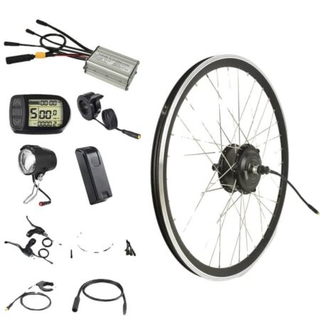 Elektrisk Cykel Ombygningskit, Børsteløs Motor, Alsidig Kompatibilitet,XF07 Front 36V 250W, 26