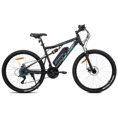 Elektrisk Mountainbike, 21 Gear, Skivebremse System,Sort, 250W