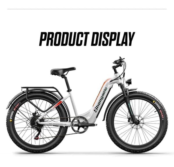 Elektrisk cykel Shengmilo MX06 Urban E-cykel 1000W elektrisk cykel til voksne48V17.5AH lithiumcykel 26*3.0" elektrisk cykel med bredt dæk Elektrisk cykel Shengmilo MX06 Urban E-cykel 1000W elektrisk cykel til voksne48V17.5AH lithiumcykel 26*3.0" elektrisk cykel med bredt dæk