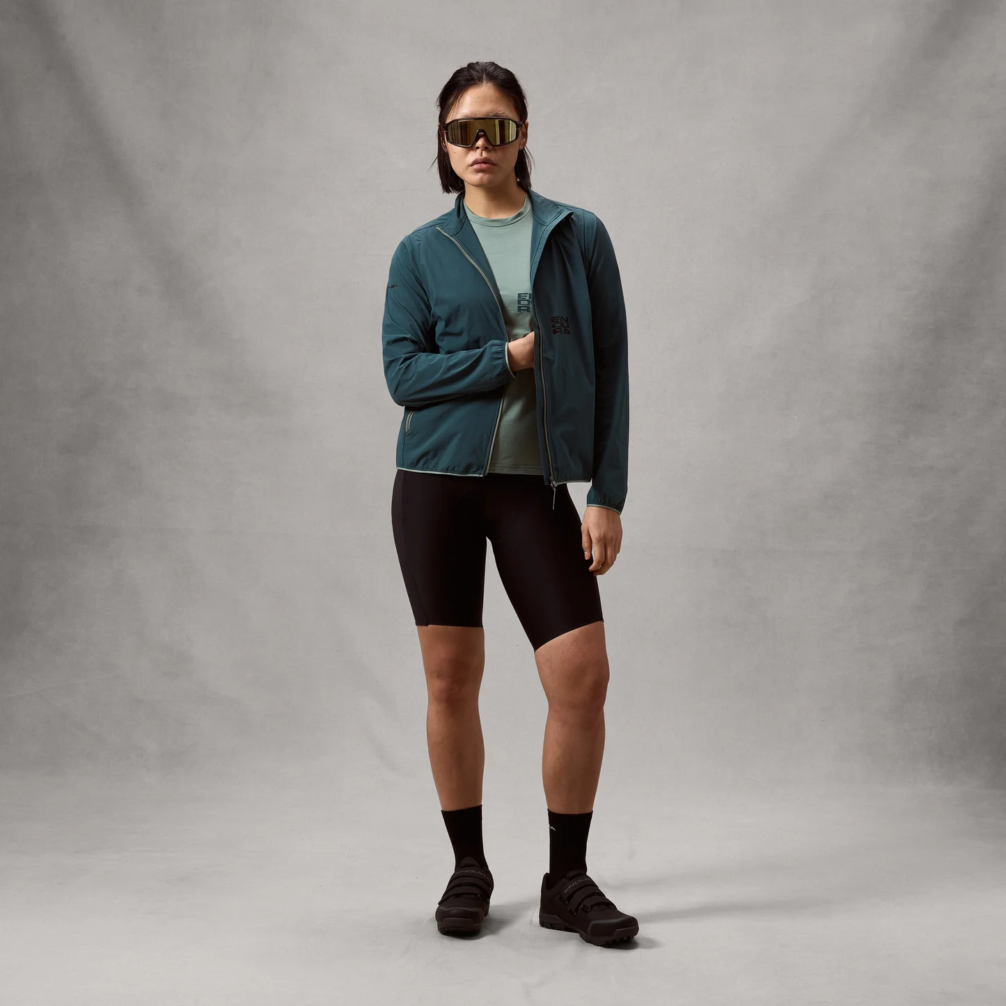 Endura Alltrack Ride cykeljakke teal dame Endura Alltrack Ride cykeljakke teal dame
