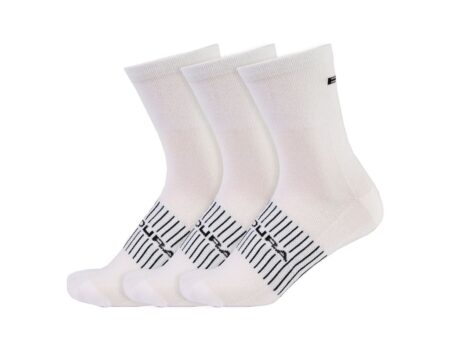 Endura Coolmax Race - Cykelstrømper - 3-Pak - Mixed White - Str. L-XL