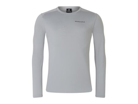 Endura - LOOP TECH TEE - Cykeltrøje - Lange ærmer - Dreich Grey - XS