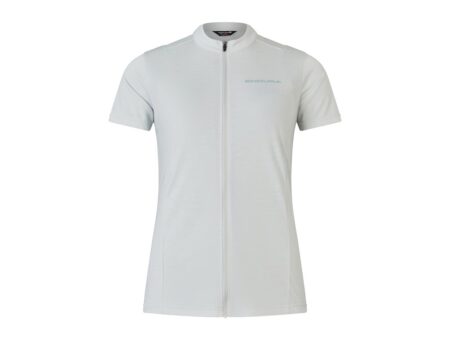 Endura - LOOP ZIPPED - Cykeltrøje - Korte ærmer - Mains Grey - Kvinde - XS