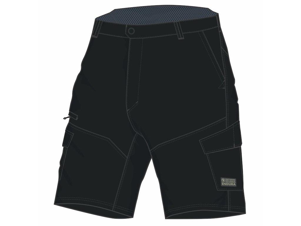 Endura Loop Cargo cykelshorts med pude sort herre Endura Loop Cargo cykelshorts med pude sort herre
