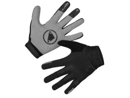 Endura SingleTrack Windproof Glove - Vindtætte cykelhandsker - Black - Str. L