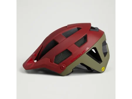 Endura Singletrack MIPS cykelhjelm brick red Hjelmstørrelse 58-62 cm