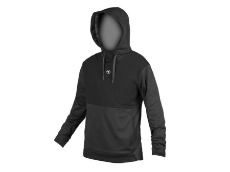 Endura Trailster Tech Hoodie - Cykeltrøje - Sort - S