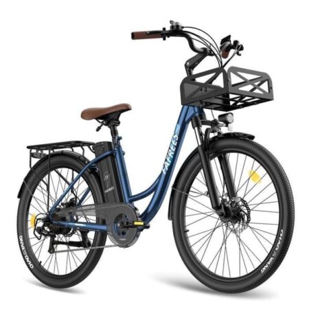 FAFREES F26 Holdbar Elcykel - Motor 250W - Batteri 36V 25Ah - SHIMANO 7 Gear
