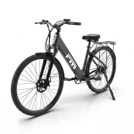 FINER MOBILITY M2 Elcykel - Motor 36V 250W - Aftageligt batteri 36V 13Ah - LCD-skærm - Sort