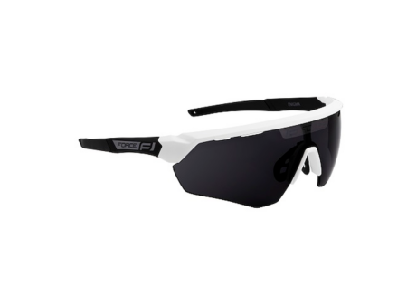 FORCE Enigma Cykelbriller Hvid/Mat Sort